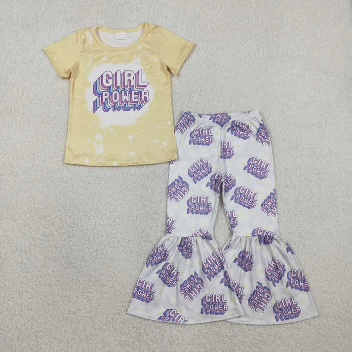 Girl Power Bell Pant Set