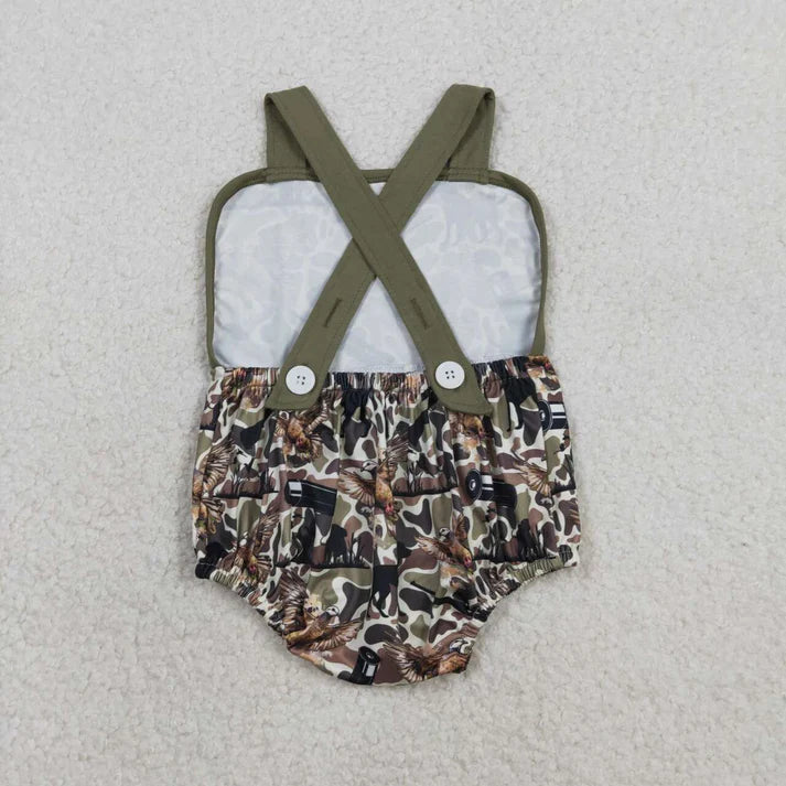 Camo Deer Bubble with Open Back