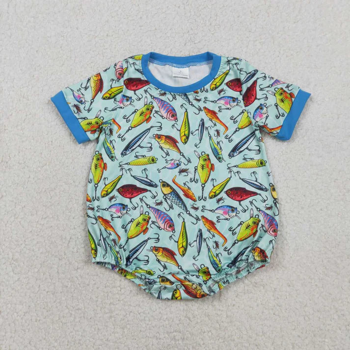 Fish Print Boy Bubble