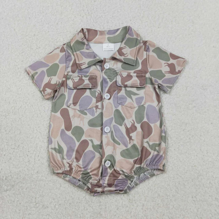 Camo Boy Polo Bubble