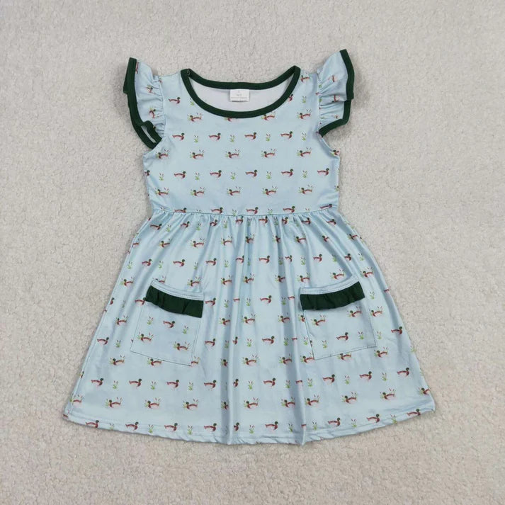 Duck Dress with Pockets