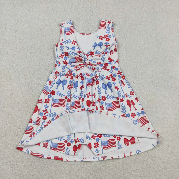 4th of July Bow Athletic Dress
