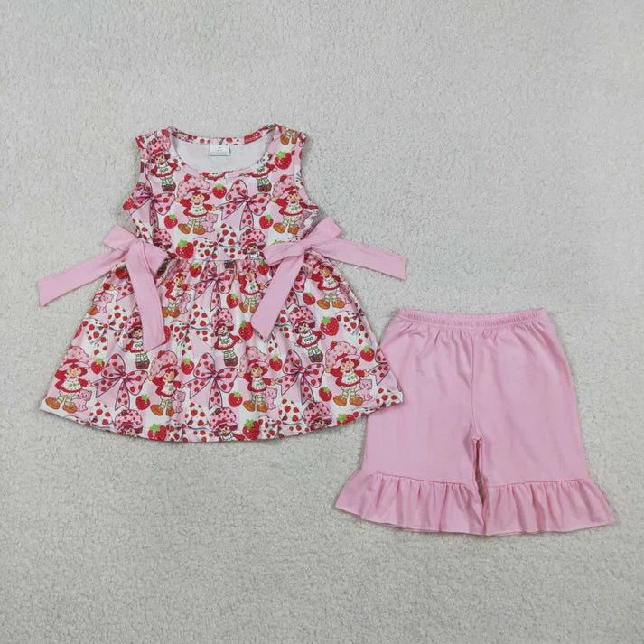 Strawberry Shortcake Ruffle Short Set