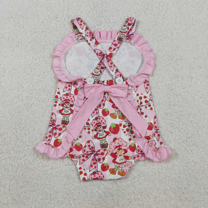 Strawberry Shortcake Ruffle Romper