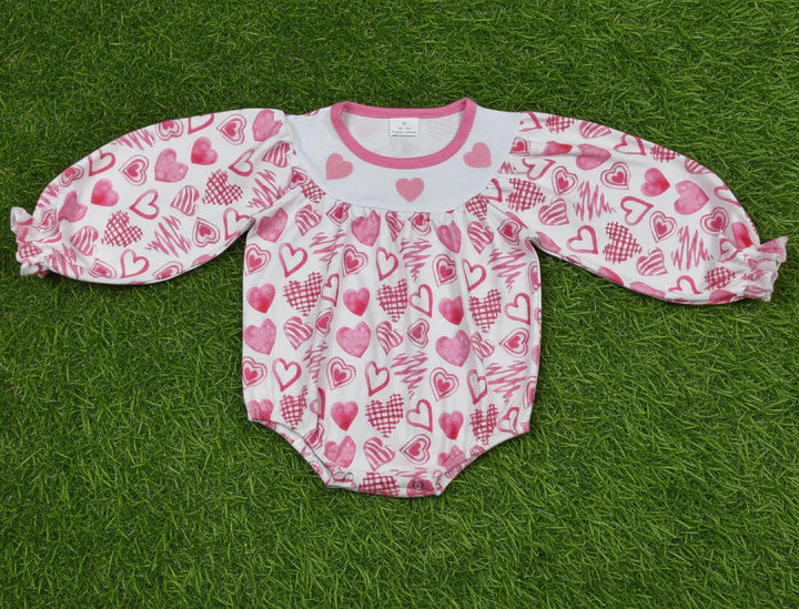 Smocked Heart Embroidery Bubble