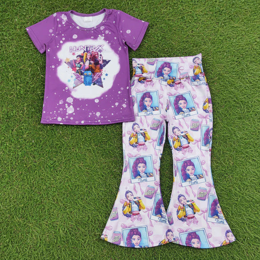 Kpop Demon Hunter Bell Bottom Set