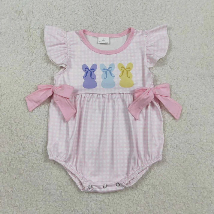 Bunny Colorful Bow Bubble