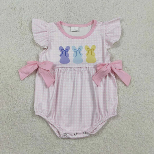 Bunny Colorful Bow Bubble