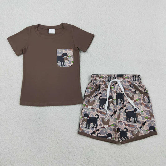 Dog Duck Hunting Short Set
