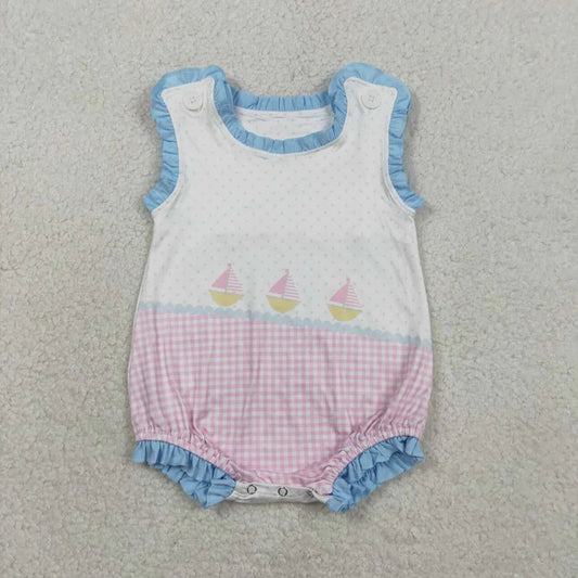 Sailboat Tank Ruffle Bubble
