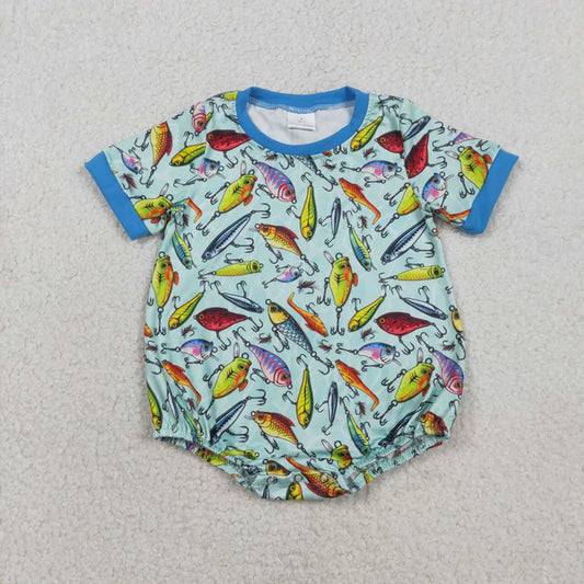 Fish Print Boy Bubble