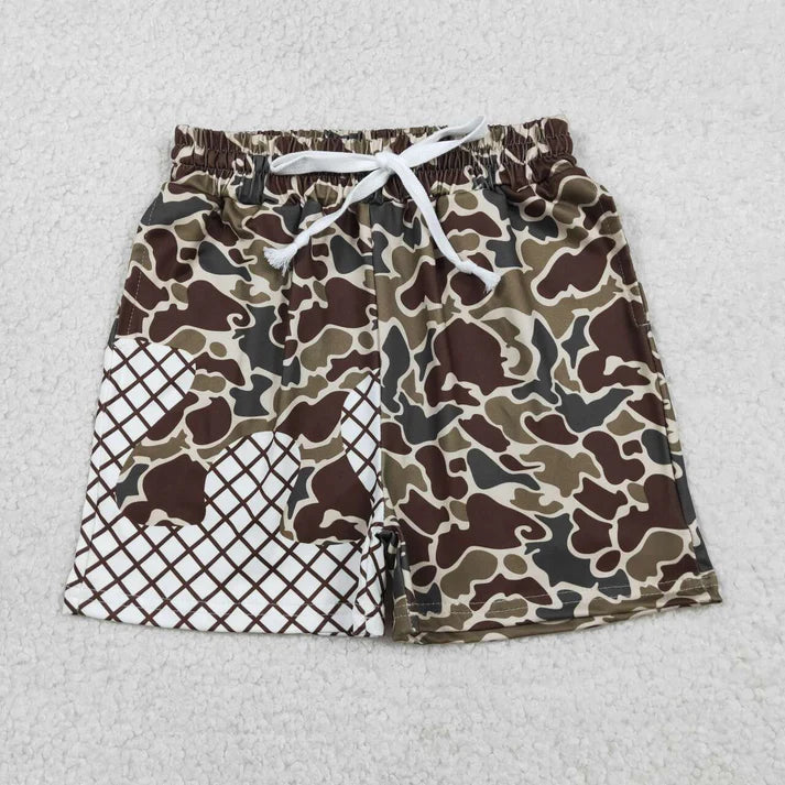 Camo Ice Cream Drip Shorts