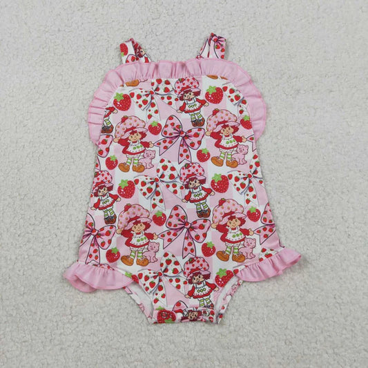 Strawberry Shortcake Ruffle Romper