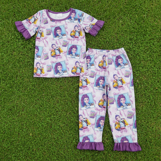 Kpop Demon Hunters Ruffle PJ Set